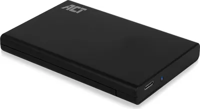 Immagine prodotto di Alloggiamento per disco rigido ACT AC1225, SATA, 2,5", USB-C 3.2 Gen2, nero