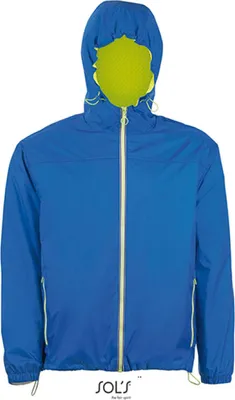 Image de SOLs 01171 | Patin coupe-vent unie - Couleur : Royal Blue/Neon Gold - Taille : XXL