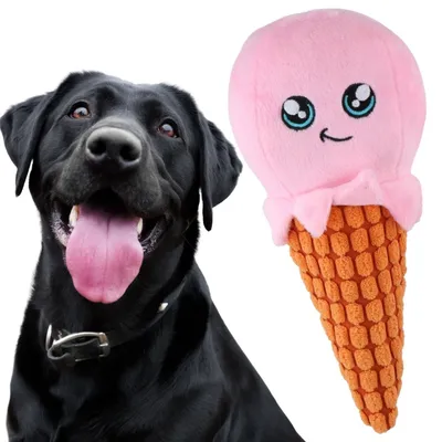 Zdjęcie produktu dla Lody, zabawka dla psa, maskotka, gwizdek, rozmiar XL