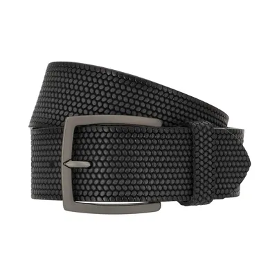 Produktbild von Monti Fashion GmbH (363) MADRID Ledergürtel 40mm, black uni 9000 9000 90