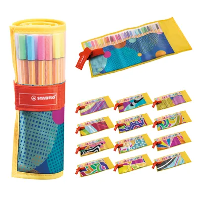 Produktbild von Fineliner - STABILO point 88 - 25er Rollerset als Individual. Just like you Edition - mit 25 verschiedenen Farben