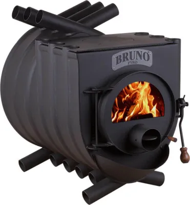 Produktbild von Bruno® Werkstattofen Pyro IV mit Herdplatte schwarz 22 kW Stahl A