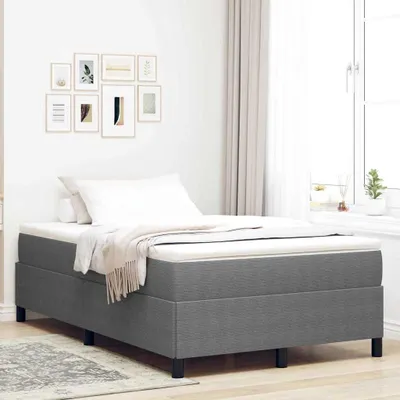 Produktbild von Maison Exclusive - Boxspringbett Hellgrau 120 x 190 cm Cordstoff