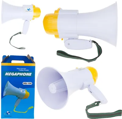 Produktbild von Megafon mit Sirene und Aufnahmefunktion