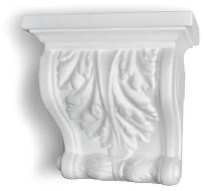 Produktbild von Decosa Konsole, weiß, 195 x 200 x 100 mm - 8 Stück