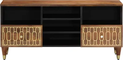 Immagine prodotto di mobile TV vidaXL 100x33x46 cm in legno massiccio di mango
