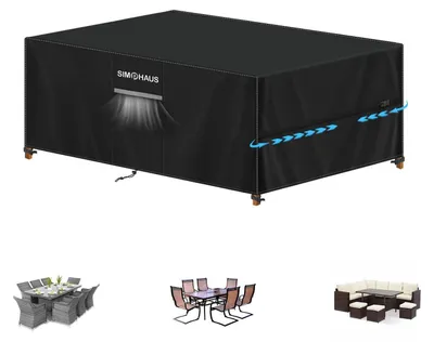 Produktbild von Abdeckung Gartenmöbel Wasserdicht 180x120x75cm 420D Oxford Gewebe Winddicht