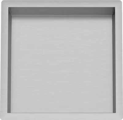 Immagine prodotto di Inbouwnis - Acciaio inossidabile - Elegante e moderno, con dimensioni di 30 x 30 x 10 cm