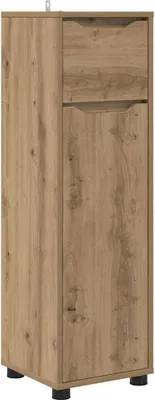 Obrázok produktu pre vidaXL Kúpeľňová skrinka s policou Artisan dub 30,5 x 30 x 101 cm