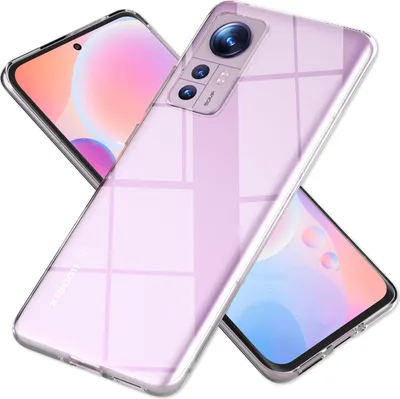Zdjęcie produktu dla Przezroczyste silikonowe etui do Xiaomi 12/Xiaomi 12X - silikonowe etui na telefon komórkowy