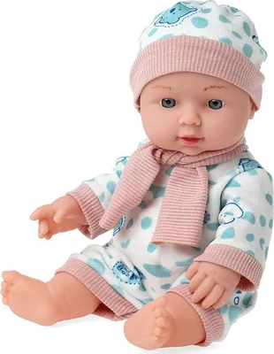 Produktbild von Atosa 33x19 Cm 3 Sortierte Babypuppe Rosa Rosa One Size