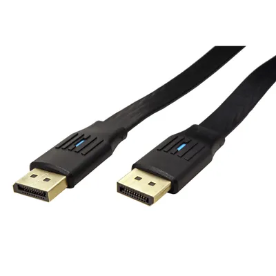 Obrázek produktu pro VALUE DisplayPort kabel v.1.4 (HBR3, 8K@30Hz), DP(M) - DP(M), plochý, 1m (11.99.5861)