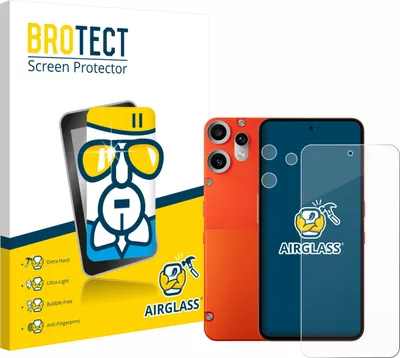 Produktbild von BROTECT Schutzglas für Nothing CMF Phone 2 Pro (Display+Kamera) Schutzfolie Panzer Folie Glas Display Schutz klar