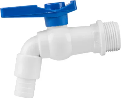 Image de BRADAS Robinet de jardin en plastique, entrée 3/4", raccord 1/2" BR-GTM3412PVC