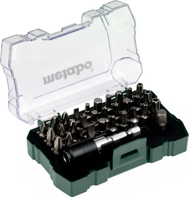 Immagine prodotto di Metabo Bit Box 32-teilig LC mit magnetischem Bithalter 60 mm Adapter Länge 25 mm