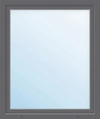 Obrázok produktu pre Plastové okno jednokrídlové ARON Basic biele/antracit 750 x 1500 mm DIN ľavé