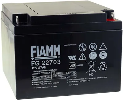 Image de FIAMM Batterie au plomb rechargeable FG22703 Vds