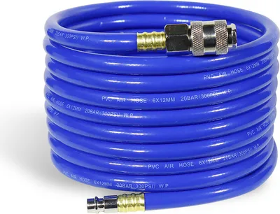 Produktbild von CCLIFE 5m Druckluftschlauch mit Schnellkupplung 20bar 1/4" Luftschlauch für Kompressor Kompressorschlauch