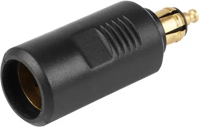 Zdjęcie produktu dla Przejściówka z wtyczką DIN i gniazdem EURO, 12/24V max 16A, krótka
