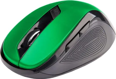 Immagine prodotto di C-TECH Mouse WLM-02/Ergonomico/Ottico/Destro/1 600 DPI/USB senza fili/Nero-Verde