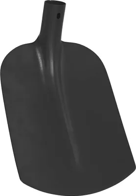 Image de Tête de pelle Noir 34,5 x 24 cm Acier enduit de poudre