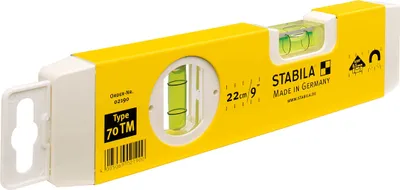 Image de Niveaux à bulle Type 70 TM, 22 cm STABILA 2190