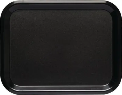 Produktbild von Roltex Nordic Serviertablett - schwarz - 36 x 28cm - Kunststoff - 10 Tabletts
