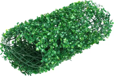 Obrázok produktu pre Umelý živý plot zo zimostrázu, nástenné panely – sada panelov – 12 kusov 40 x 60 cm – PE – pre vonkajšie použitie – ochrana súkromia – zelená farba