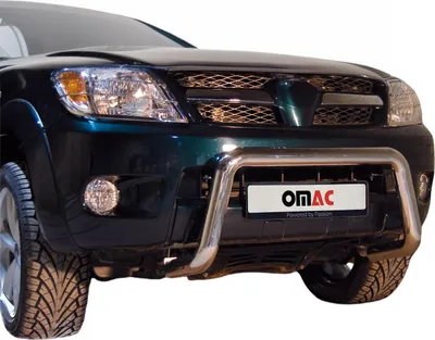 Produktbild von Frontbügel Frontschutzbügel für Toyota Hilux 2005-2015 mit ABE Silber Rammschutz