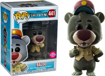 Produktbild von Funko Pop! TaleSpin: Baloo (Flocked) Exclusive EMP Pre-release #441