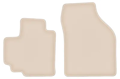 Image de Tapis de sol avant velours PREMIUM beige compatibles avec Suzuki Celerio (2014-, hatchback) – avec fixations – sur‑mesure