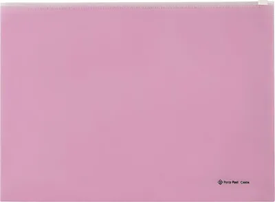 Produktbild von Dokumentenhülle A4 mit Reißverschluß pastellrosa