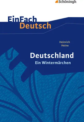 Produktbild von Deutschland. Ein Wintermärchen. EinFach Deutsch Textausgaben