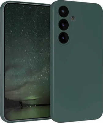 Produktbild von EAZY CASE - TPU Hülle für Samsung Galaxy S25, TPU Case stoßfeste Handyhülle, weiches Cover mit Kameraschutz, Silikonhülle in Grün
