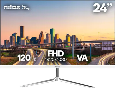 Immagine prodotto di Nilox NXM24FHD1201W Monitor PC 60,5 cm (23.8") Full HD LED Bianco