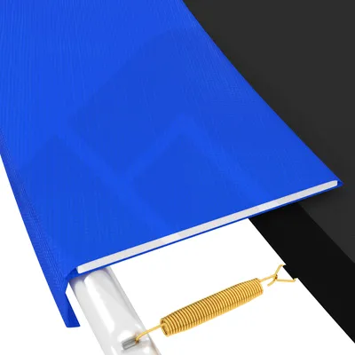 Produktbild von AWM Trampolin Randabdeckung PVC Premium Extra Breit 35 cm Federabdeckung Randschutz Abdeckung (Blau, 244 cm)