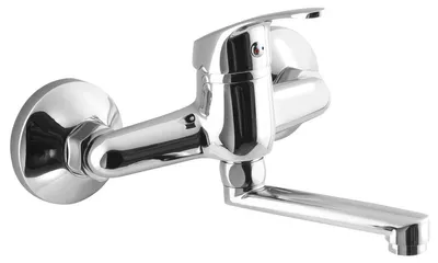 Obrázok produktu pre AQUALINE 35 Nástenná batéria, plochý výtok 120 mm, chróm