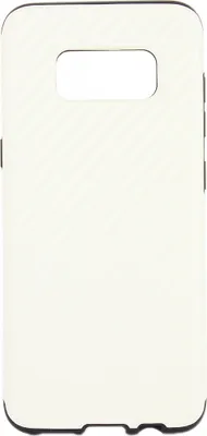 Produktbild von Mobigear Racing  Samsung Galaxy S8 Plus Hülle Flexibles TPU Backcover - Weiß