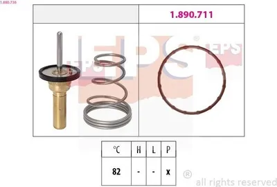 Image de Thermostat Opel 82C Agila 1,0/1,2 08-