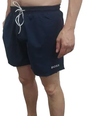 Produktbild von Hugo Boss - Badeshorts für Herren NA463 (XL) (Dunkles Marineblau)