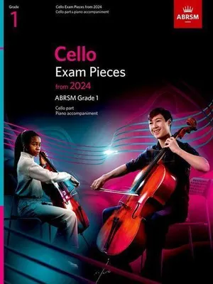 Obrázek produktu pro Cello Exam Pieces from 2024, ABRSM Grade 1, Cello Part & Piano Accompaniment