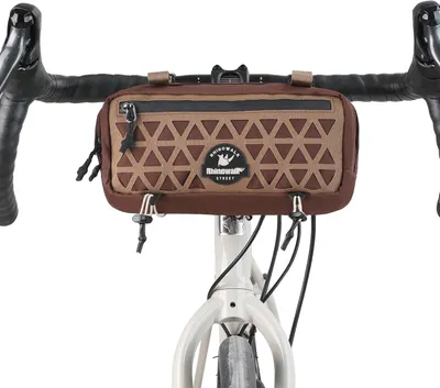 Immagine prodotto di Borsa da manubrio per bicicletta, capacità 1,9 litri, con tracolla, fibbia a sgancio rapido, adatta per bici da corsa e mountain bike