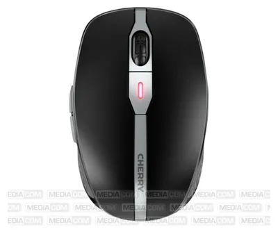 Obrázek produktu pro CHERRY MW 9100 - Myš - 6 tlačítek - bezdrátová - 2,4 GHz, Bluetooth 4.0 - bezdrátový přijímač (USB) - černá (JW-9100-2)