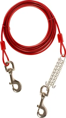 Produktbild von Duvo+ Anlegeleine mit Feder rot