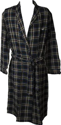 Produktbild von Herren-Morgenmantel EMPORIO ARMANI Loungewear Artikel 111910 2F599 Schottischer Morgenmantel, EUR M - CN 170/92A - BR M - MX M, Poliestere 42%,Viscosa 56%,Elasthan 2%