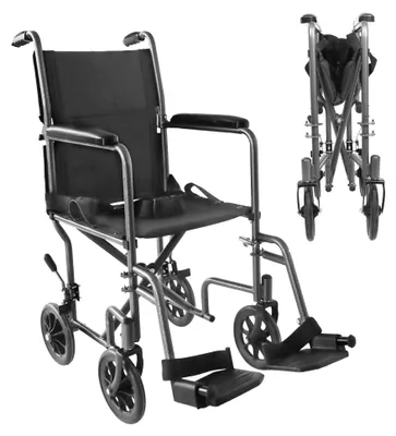 Image de Fauteuil roulant étroit pour personnes âgées (assise de 15 pouces)