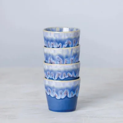 Produktbild von Costa Nova Espressotasse Grespresso, Blau Denim, 70 ml, Becher für Espresso oder Desserts, 6,5 x 5,8 cm