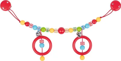 Produktbild von GOKI Gollnest & Kiesel Kinderwagenkette bunt gepunktet