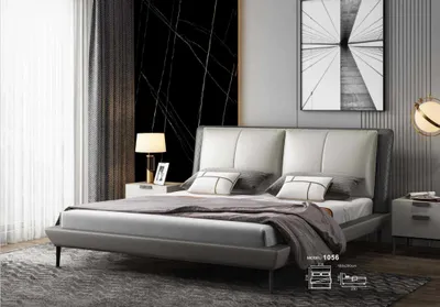 Immagine prodotto di Camera da letto Letto imbottito Letto matrimoniale Letto per ragazzi Letto in tessuto Struttura del letto
