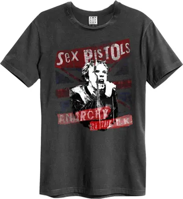 Produktbild von Amplified Musik Rock Band Tour Shirts Uni Männer Frauen Pistols - Anarchy S